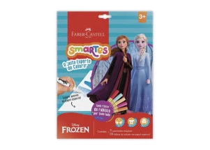 Kit De Colorir Frozen Smartes Faber-Castell