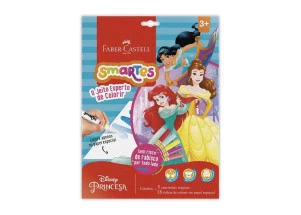 Kit De Colorir Princesas Smartes Faber-Castell