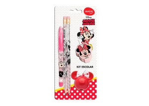 Kit Escolar Minnie Mouse Molin C/ 5un