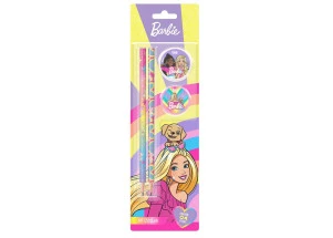 Kit Escolar Barbie Tris 4 Peças