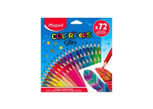 Lápis De Cor Maped Color Peps Caixa com 72 Cores