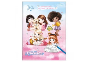 Livro Para Colorir Jolie Tilibra