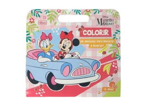 Livro Para Colorir Maleta Minnie Disney 8F Tilibra