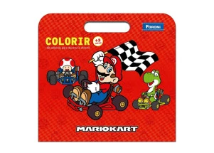 Livro Para Colorir Super Mario Bros Foroni Maleta