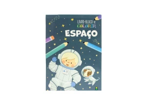 Livro Bloco Para Colorir Espaço Todolivro