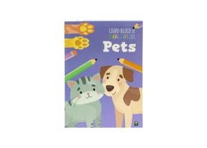 Livro Bloco Para Colorir Pets Todolivro