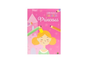 Livro Bloco Para Colorir Princesas Todolivro