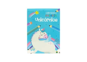 Livro Bloco Para Colorir Unicórnios Todolivro