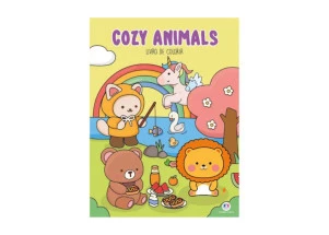 Livro de Colorir Bobbie Goods Cozy Animals 16F Ciranda Cultural