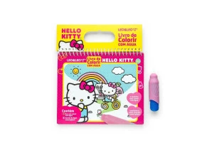 Livro Para Colorir Com Água Hello Kitty Leo&Leo