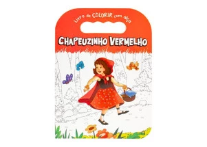 Livro Para Colorir Com Alça Chapeuzinho Vermelho