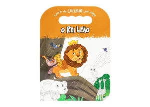 Livro Para Colorir Com Alça O Rei Leão