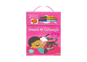 Livro Para Colorir Kit Mágico Animais de Estimação