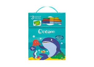 Livro Para Colorir Kit Mágico Oceano