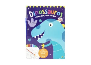 Livro Para Colorir Mais Cor, Por Favor! Dinossauros