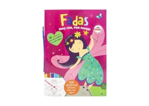 Livro Para Colorir Mais Cor, Por Favor! Fadas