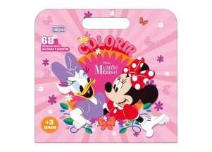 Livro Para Colorir Maleta Minnie Disney 8F Tilibra