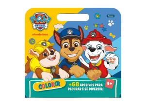 Livro Para Colorir Maleta Patrulha Canina Foroni
