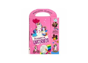 Livro Para Colorir Mundo Criativo Atividades de Unicórnios