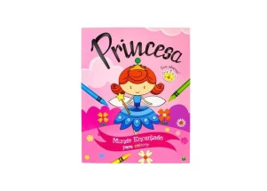 Livro Para Colorir Mundo Encantado Princesas