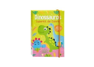 Livro Para Colorir Superkit Dinossauros