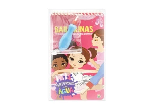 Livro Para Colorir Surpresas Com Água Bailarinas