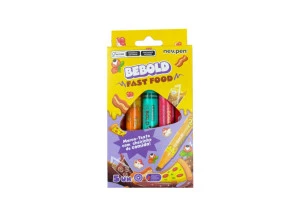 Marca Texto Be Bold Fast Food Edition New Pen 5 Cores