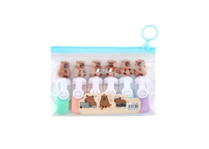 Marca Texto Mini Capivara Kawaii 6 Cores