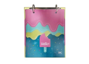 Mini Fichário Porta Fichas Hello DAC