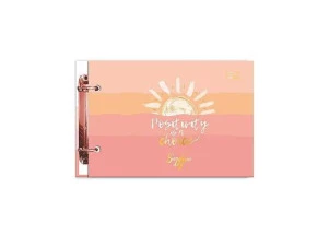 Mini Fichário Porta Fichas Sunshine Day Cardesil Positivity