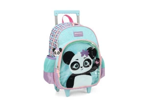 Mochila Escolar De Rodinhas Up4You Panda