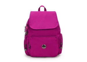 Mochila Kipling City Zip S Fuchsia Night 13L