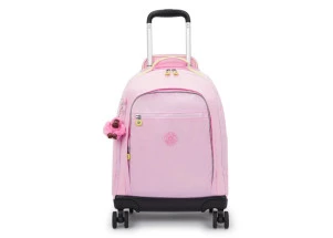 Mochila Kipling De Rodinhas New Zea Cotton Candy
