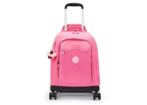 Mochila Kipling De Rodinhas New Zea Pink Twinkle