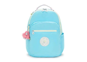 Mochila Kipling Seoul Blue Sea Mix 27L