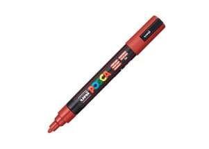 Caneta Posca PC-5M Vermelho Rubi