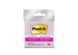 Post-it Colorido Adesivo Roxo 76x76mm 45F