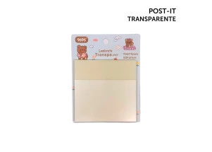 Post-it Transparente Adesivo 75x75 50F