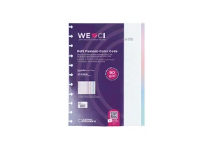 Refil Caderno Inteligente Grande 60F 90g Color Code Pautado
