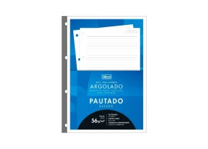 Refil de Fichário Universitário Folhas Pautadas 80F Tilibra