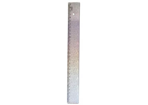 Régua 30cm Waleu Holográfica Glitter New Line