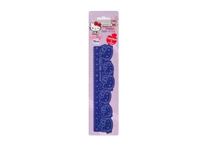 Régua Hello Kitty 15cm Decorada De Madeira Leo&Leo