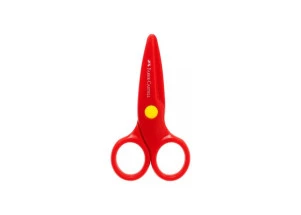 Tesoura Escolar Supersegura Little Creatives Faber Castell