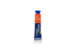 Tinta Acrílica Acrilex Acrylic Colors Bisnaga 20g Laranja Cádmio 325