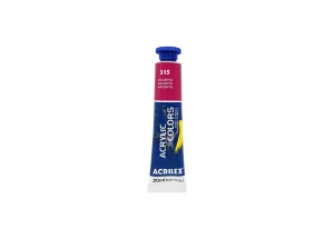 Tinta Acrílica Acrilex Acrylic Colors Bisnaga 20g Magenta 315