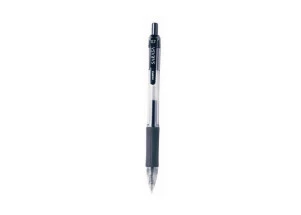 Caneta Zebra Gel Sarasa 0.7mm Preto Rollerball Retrátil